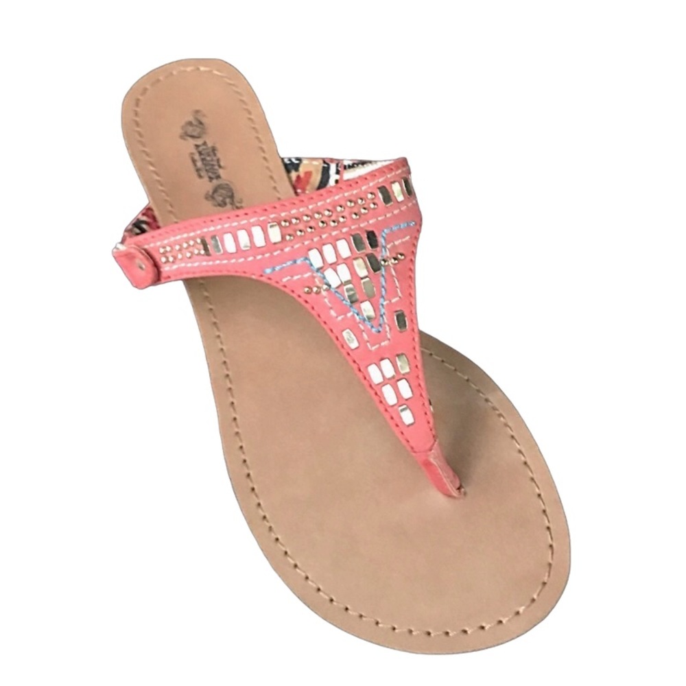 Gold Accented Sandals